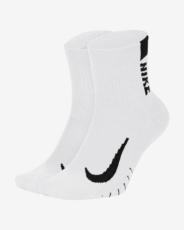 NIKE MULTIPLIER SOCKS ANKLE WHITE (2X)