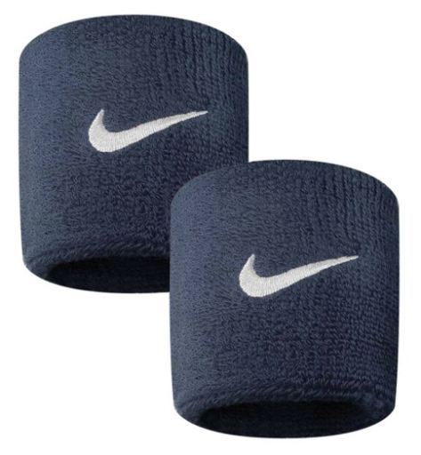 NIKE WRISTBANDS NAVY (2X)