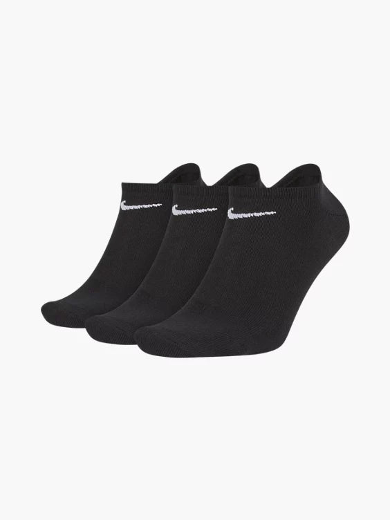 NIKE NO SHOW SOCKS BLACK (3X)