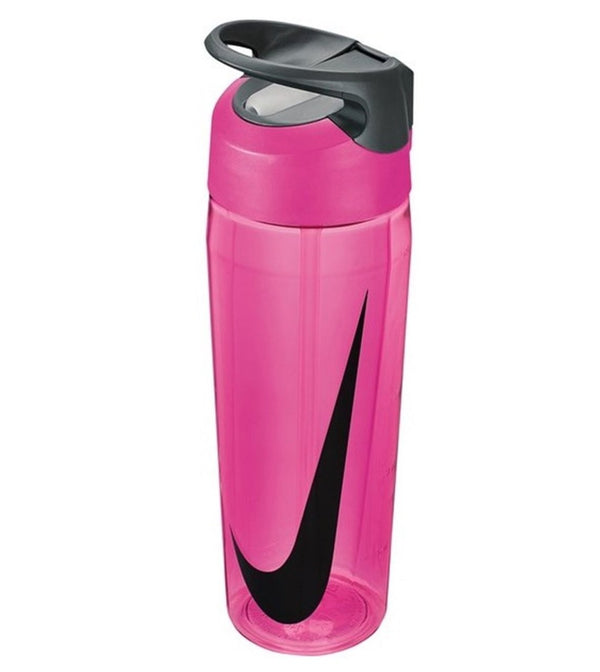 NIKE HYPERCHARGE STRAW PINK/BLACK WATER BOTTLE 710ml
