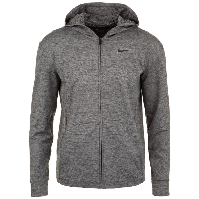 NIKE HOODY ZIP GREY MAN