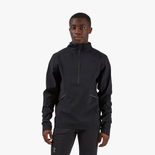 ON-RUNNING WATERPROOF ANORAK BLACK MAN