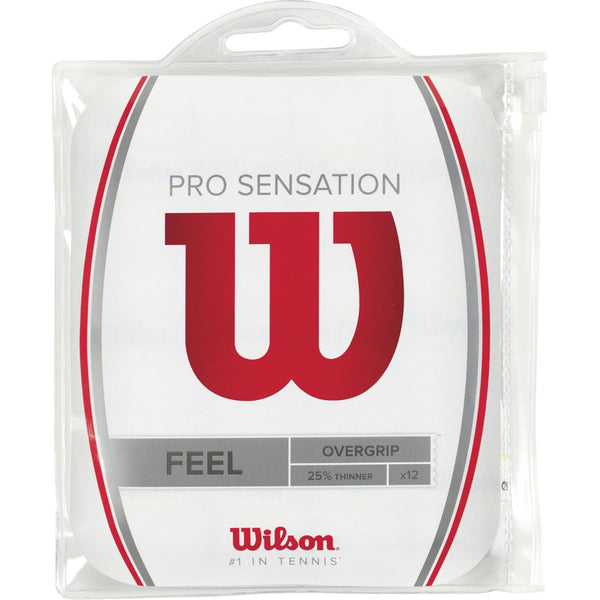 WILSON PRO OVERGRIP SENSATION WHITE (12X)