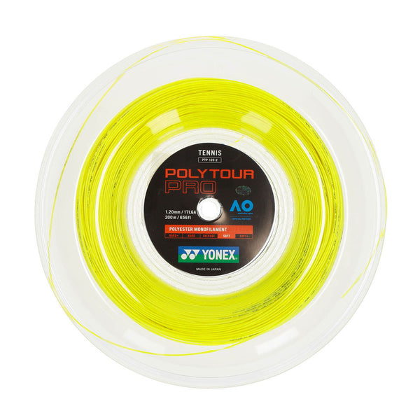 YONEX POLY TOUR PRO YELLOW 200 m